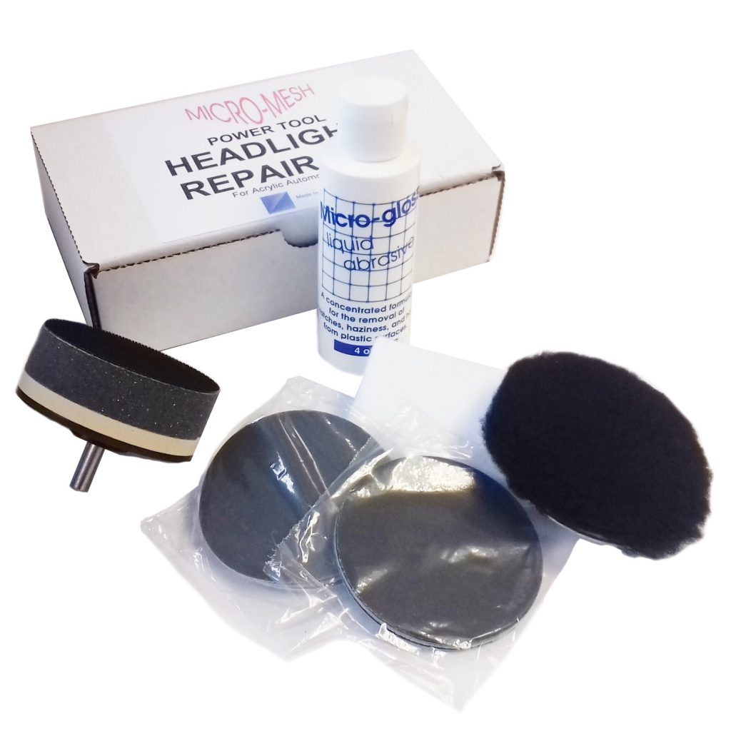 Acrylic Headlight Polishing Kit