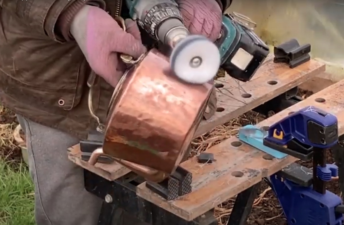 Copper Polishing Kit - Drill-Mounted