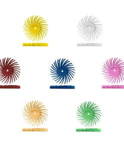 Dedeco Sunburst 7/8" TC Dual Radial Bristle Discs (All Grits)