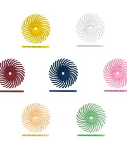 Dedeco Sunburst 7/8" TC Radial Bristle Discs (Standard All-Rounder)