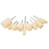 RODA Mounted Felt Bob Kits for Polishing
