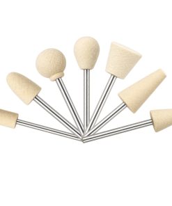 RODA Mounted Shaped Felts for Polishing – 3mm & 6mm Shanks
